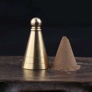 Kit Cônes Incense Cuivre DIY – 3 pièces en laiton