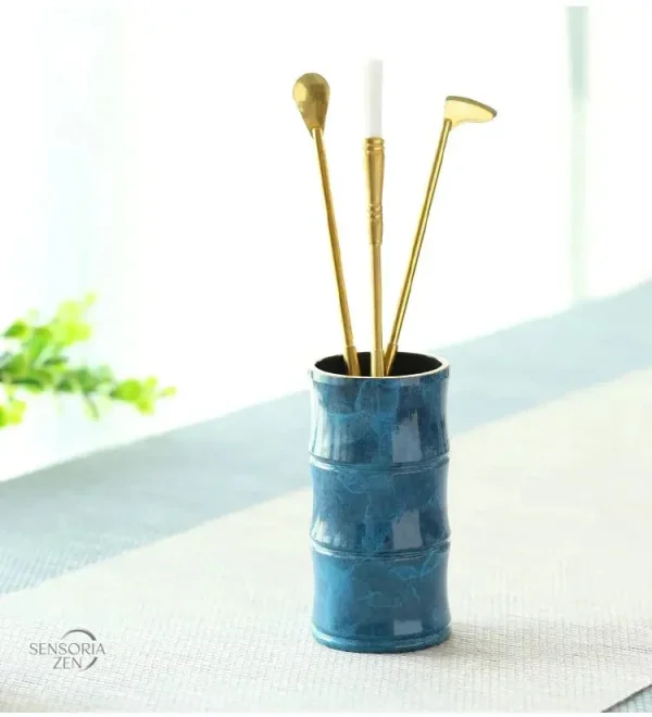 Kit d’encens complet avec outils en cuivre