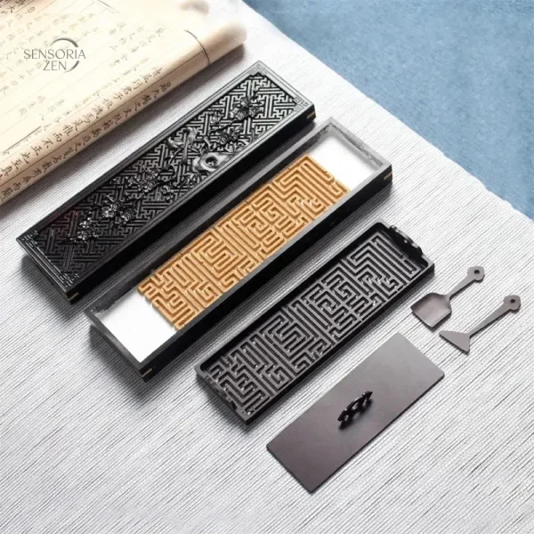 Kits d’Encens - Coffret Prestige en Cuivre Gris
