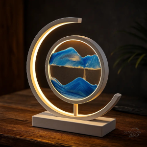 Lampe LED Sable Mouvant - Tableau Zen Feng Shui