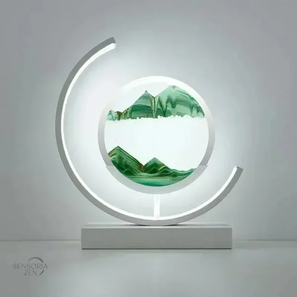 Objet Feng Shui : Lampe LED Sable Mouvant