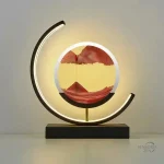 Lampe LED créant une atmosphère zen apaisante