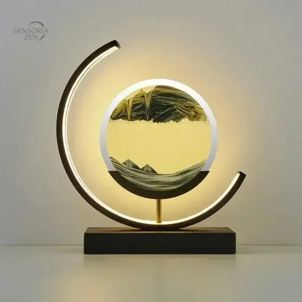 Tableau de sable mouvant avec éclairage LED