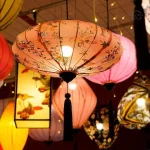 Lanterne Chinoise en Soie – Décoration Traditionnelle