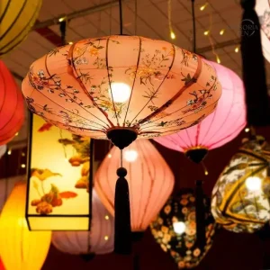 Lanterne Chinoise en Soie – Décoration Traditionnelle