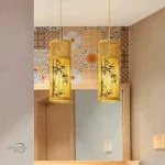 Lanterne Japonaise en Bambou – Décoration Zen