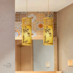 Lanterne Japonaise en Bambou – Décoration Zen