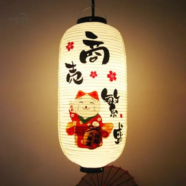 Lanterne suspendue, accessoire de décoration asiatique