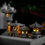 Lanterne Feng Shui pour un jardin paisible et harmonieux