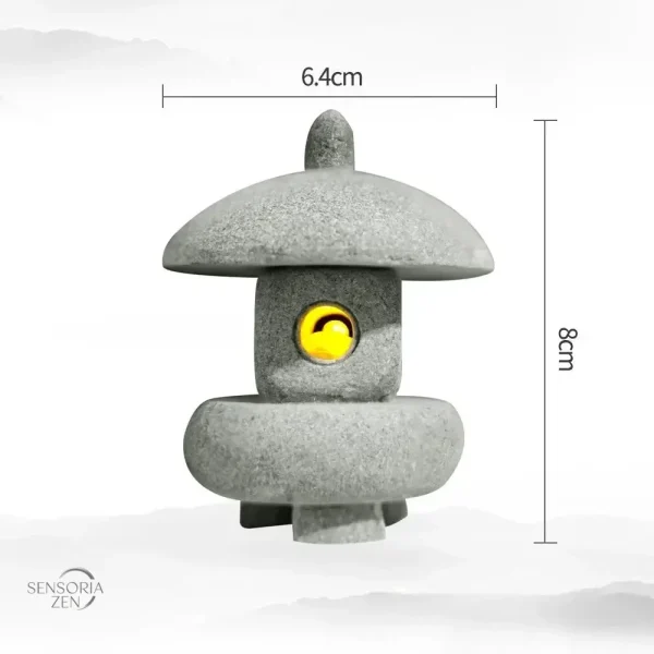 Lanterne zen en style pagode pour déco extérieure