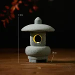 Éclairage de jardin avec une lanterne japonaise zen