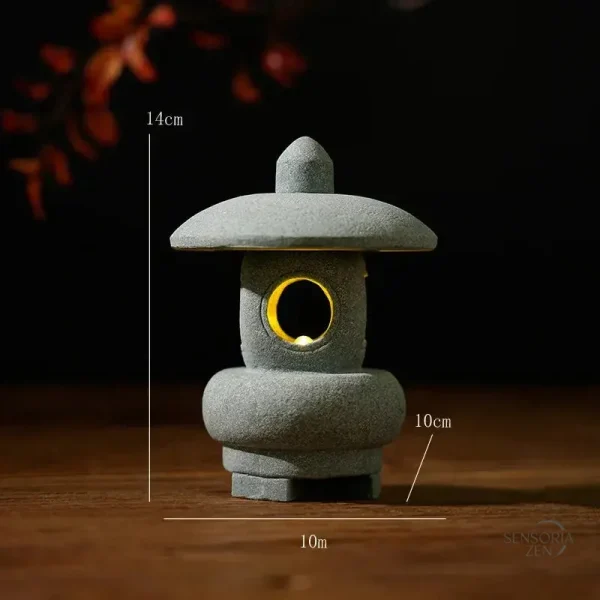 Éclairage de jardin avec une lanterne japonaise zen