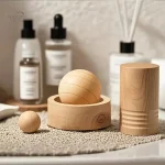 Diffuseur d'huiles essentielles en bois élégant