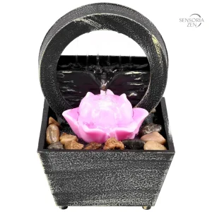 Fontaine Zen compacte idéale pour le bien-être à domicile