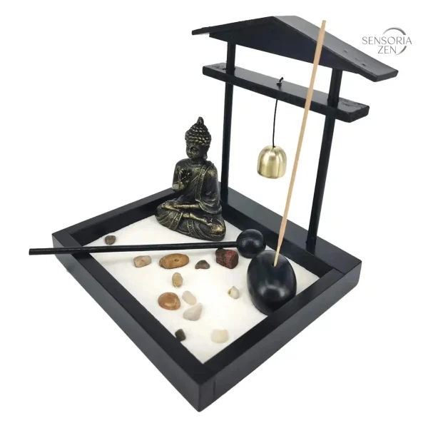 Sable décoratif pour un jardin Feng Shui apaisant