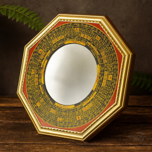 Miroir Bagua Feng Shui – Talisman de protection pour la maison