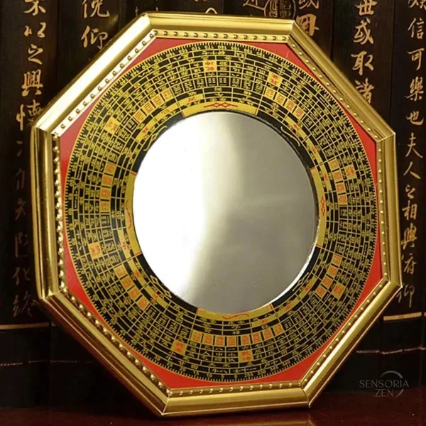 Miroir Feng Shui Bagua pour harmoniser et protéger l'environnement