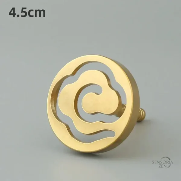 Moule à sceau encens – design élégant en cuivre