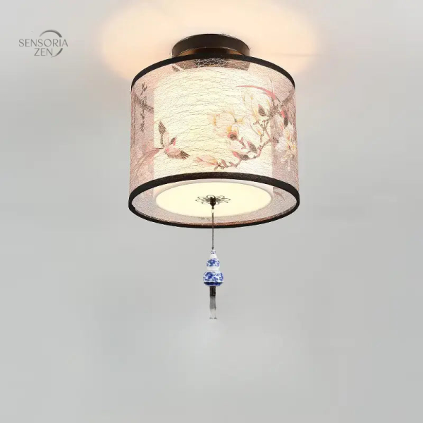 Lampe Lotus en style asiatique pour ambiance zen