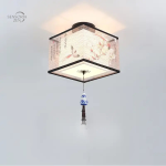 Plafonnier LED zen pour décoration murale japonaise