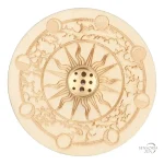 Accessoire zen pour encens, design élégant en bois
