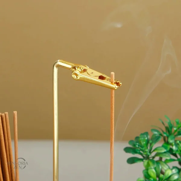 Porte-encens pratique et esthétique pour bâtons d'encens