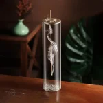 Encensoir Moderne Suspendu en Verre Zéro Cendre