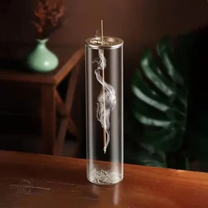 Encensoir Moderne Suspendu en Verre Zéro Cendre