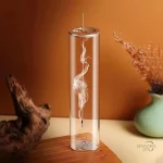 Porte-Encens Bâtons Verre Design Contemporain Suspendu