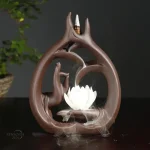 Objet Spirituel en forme de Bouddha pour Ambiance Relaxante
