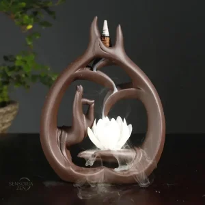 Objet Spirituel en forme de Bouddha pour Ambiance Relaxante