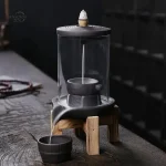 Porte-Encens Cascade Céramique Fortune – Zen