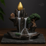 Fontaine d'Encens avec design de dragon et effet cascade