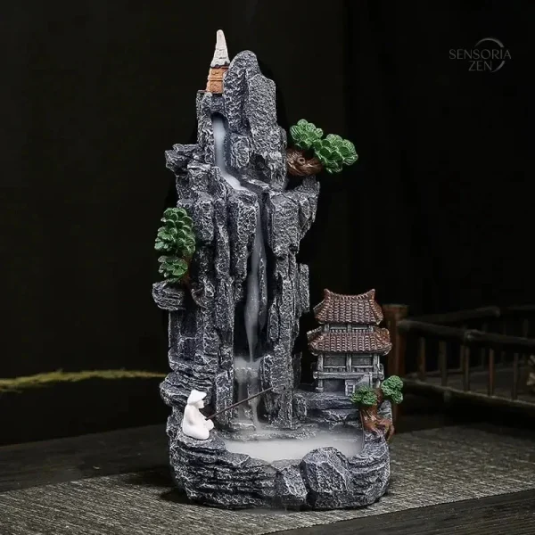 porte-encens-cascade-montagne-zen-1 Porte-encens cascade montagne zen pour une ambiance relaxante