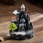 Décoration zen avec effet de reflux d'encens apaisant
