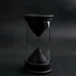 Cascade d'Encens en céramique noire pour ambiance zen