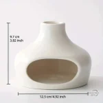Support élégant pour encens bâtons, design artisanal en céramique