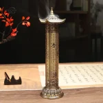 Porte-Encens décoratif Sutra du Cœur, pour ambiance zen