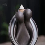 Porte-Encens Reflux design Couple Éternel