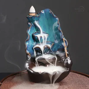 Cascade d'encens backflow pour ambiance apaisante