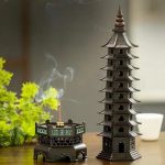 Porte-Encens Pagode Wenchang pour une ambiance zen
