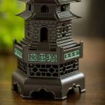 Décoration zen avec porte-encens de style Wenchang