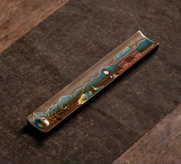 Porte-Encens Zen - Artisanat Émaillé Chic