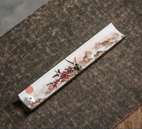 Porte-Encens en Céramique - Détails Artisanaux