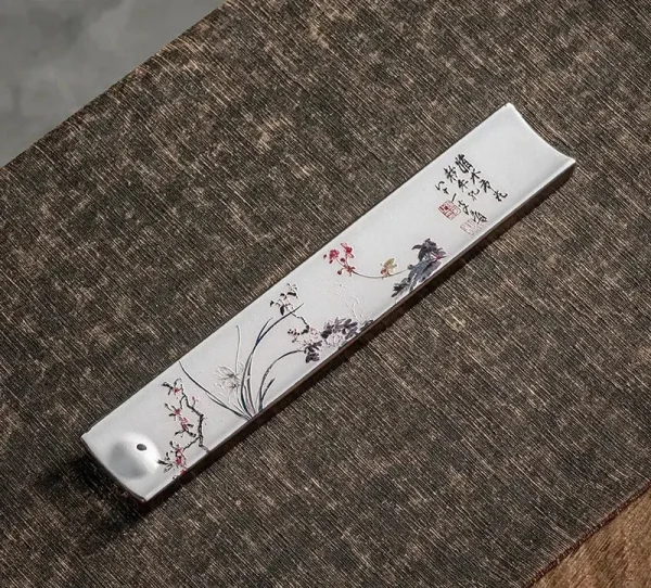 Porte-Encens Zen en Céramique Émaillée - 24 Motifs - vue 4