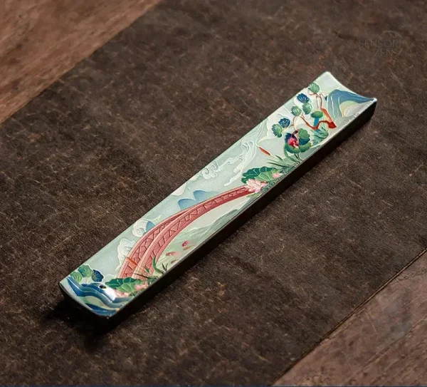 Porte-Encens Zen en Céramique Émaillée - 24 Motifs - vue 10