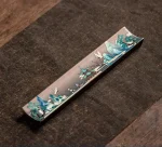 Porte-Encens Émaillé Zen - Élégance Artisanale