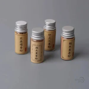 Encens en poudre bois pour aromathérapie et méditation