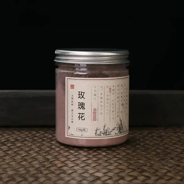 Poudre d'Encens Rose Naturelle 50g – Floral Délicat