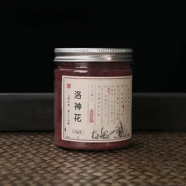 Poudre d'Encens Roselle Naturelle 50g, floral acidulé